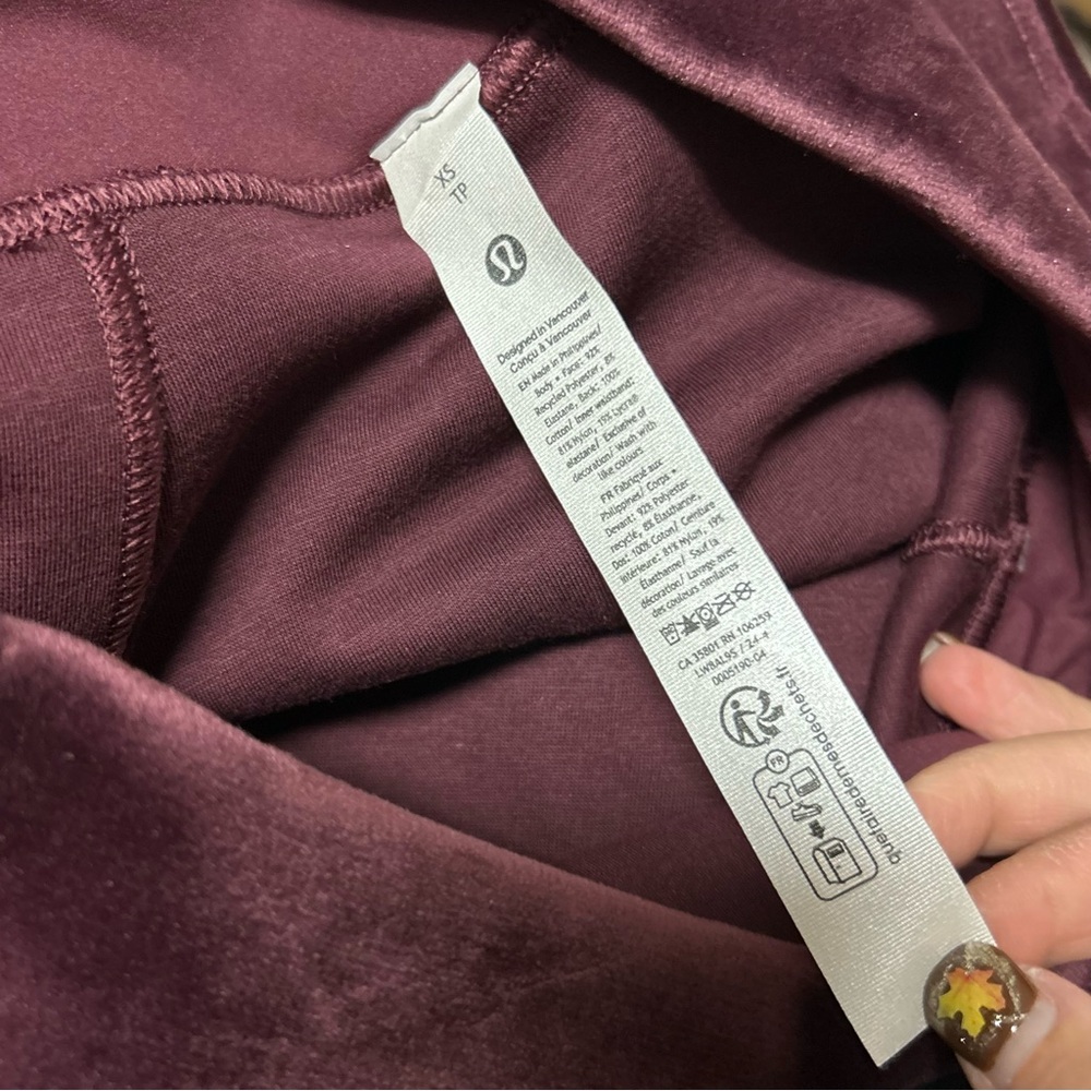 NWT Lululemon Scuba High-Rise Mini Skirt *Velvet - Picture 4 of 11